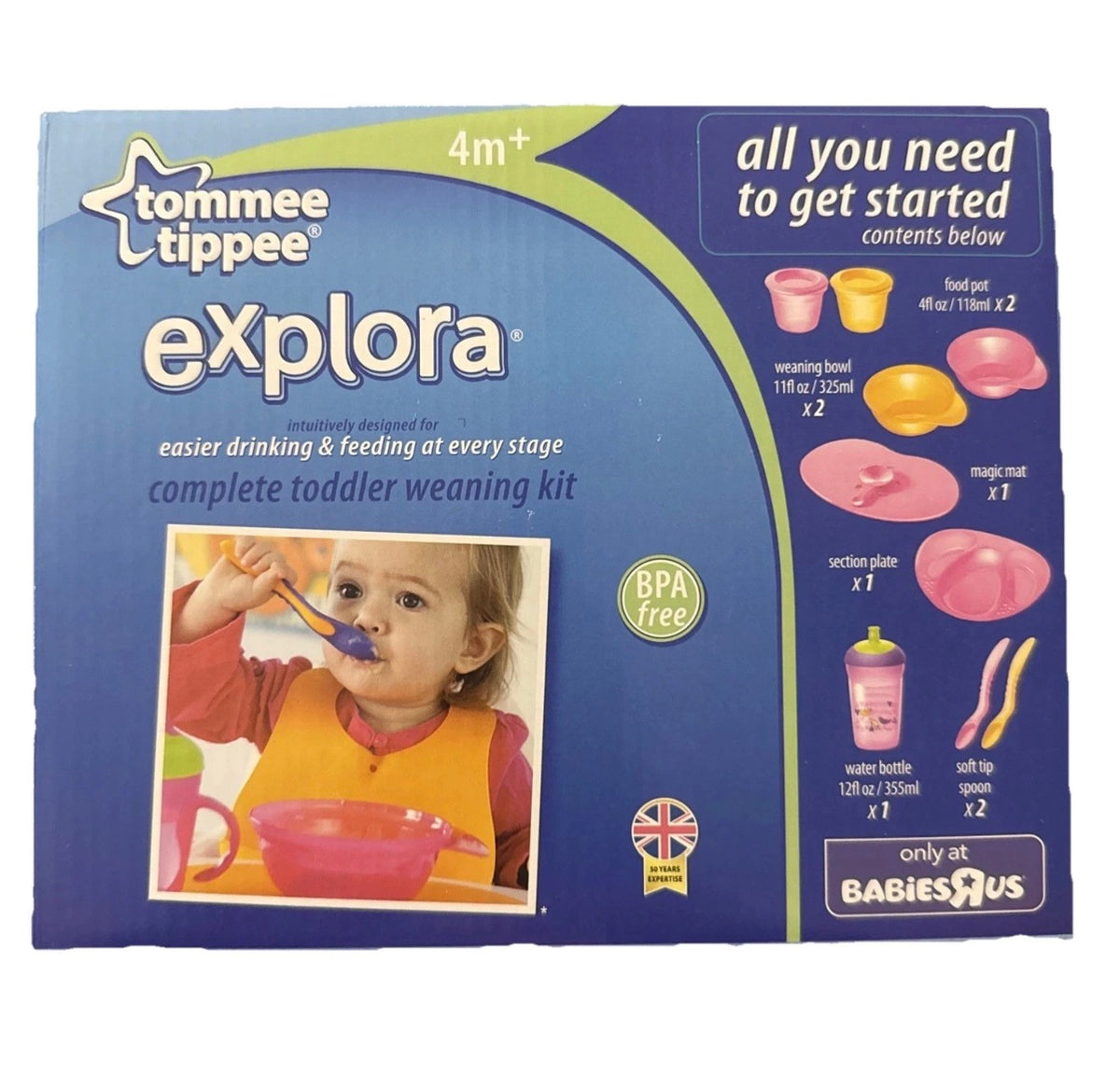 Tommee Tippee Explora Complete Toddler Weaning Kit
